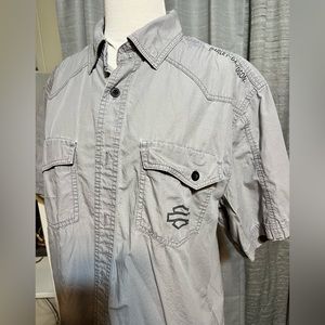 Men’s Harley Davidson button up
